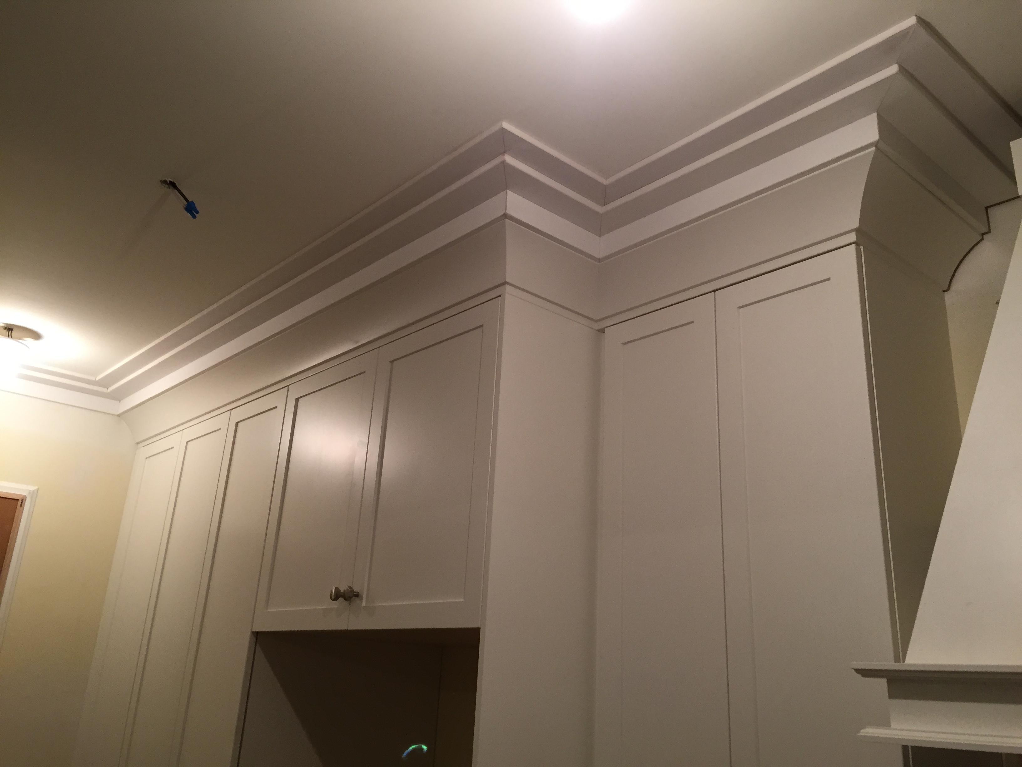 Precision crown moulding craftsmanship by Critical Cuts Carpentry